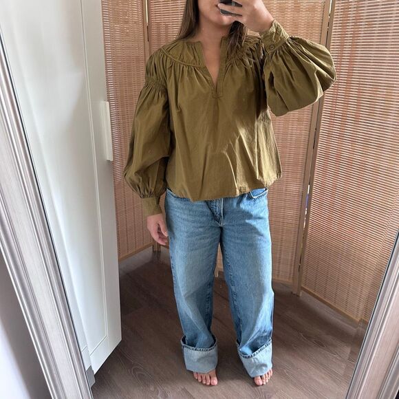 Ulla Johnson peasant blouse - Picture 2 of 9